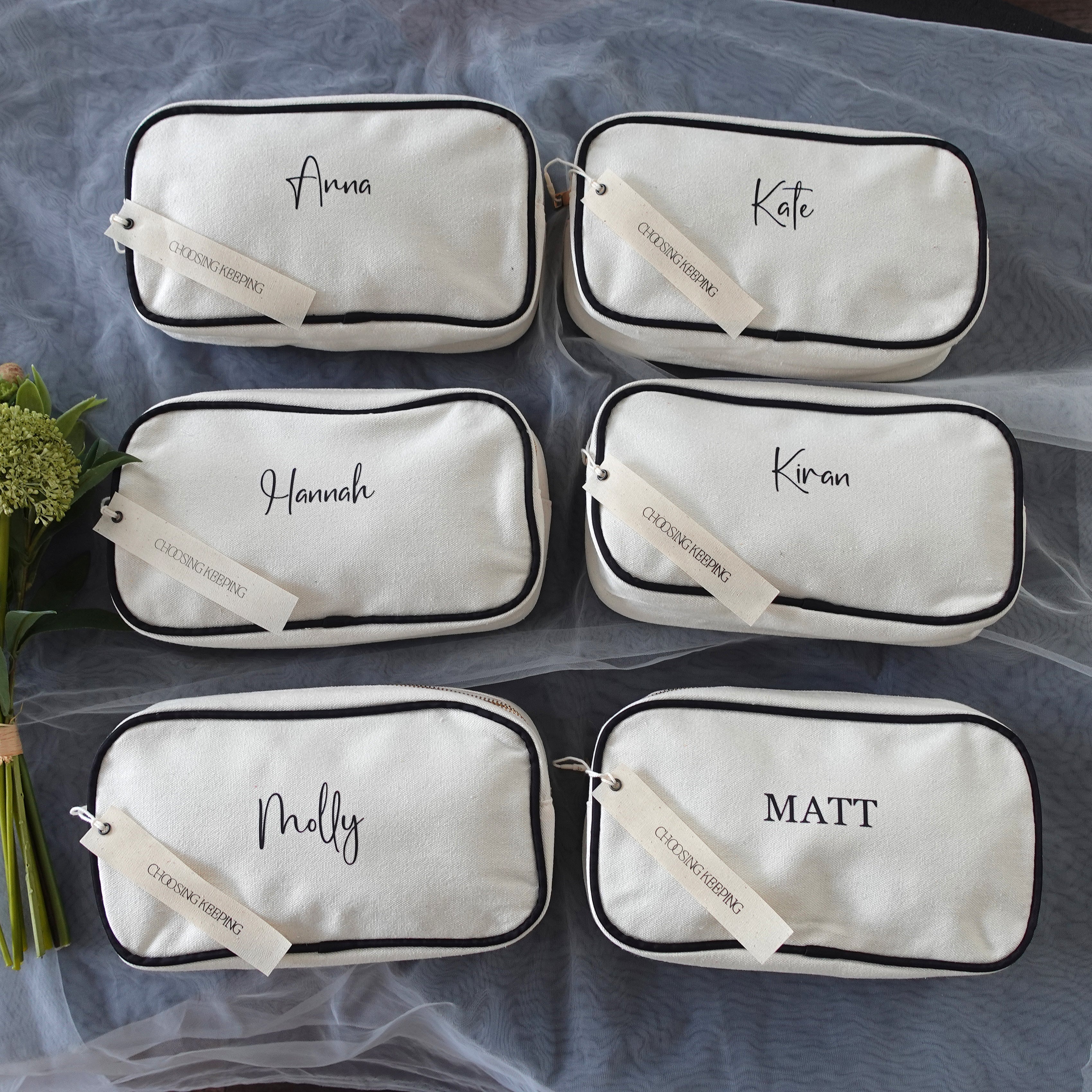 Custom Makeup Bag, Canvas Pen Case