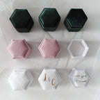 Personalized Velvet Ring Box