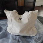 BeLettered. Personalized Canvas Tote Bag