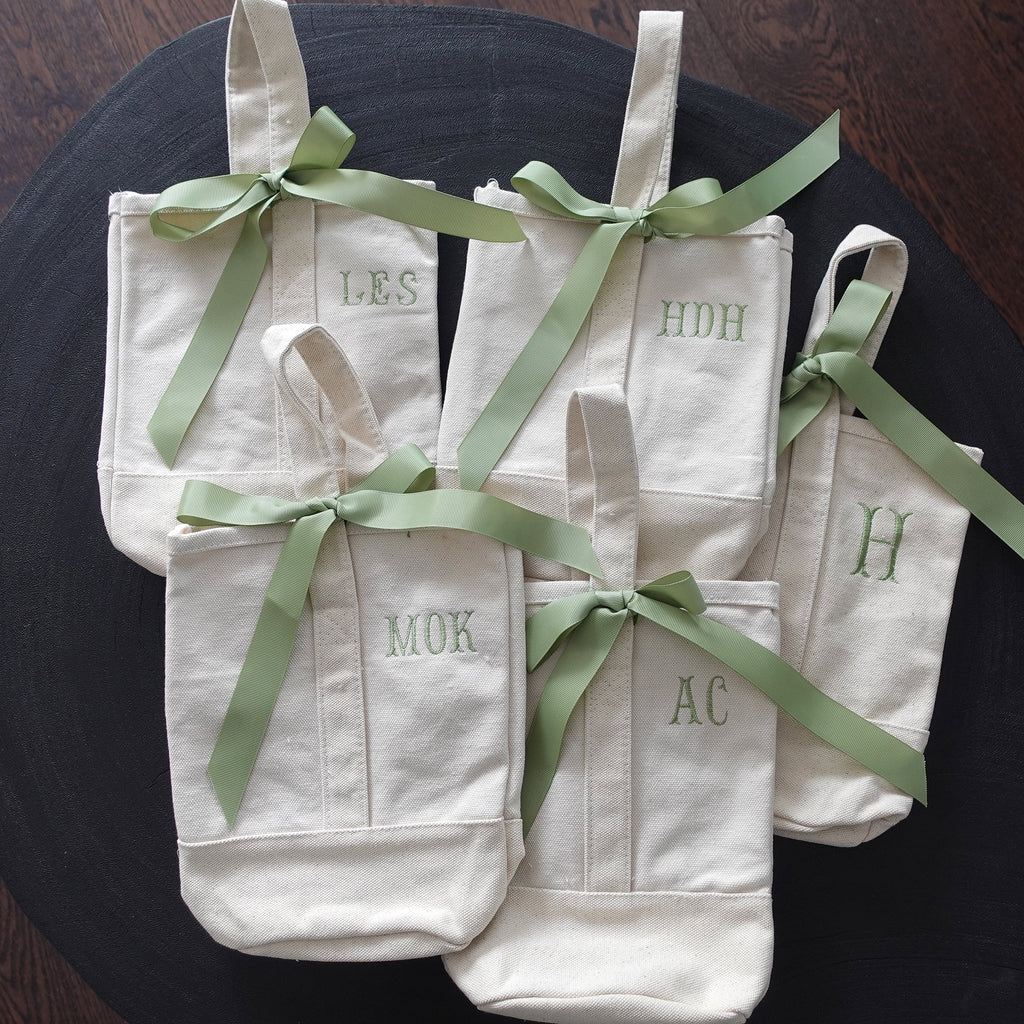 Tote + Tumbler Set, Personalized Wine Bag, Tote Bag
