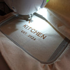 Personalized Embroidery Kitchen Tea Towel