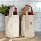 Tote + Tumbler Set, Personalized Wine Bag, Tote Bag