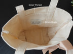 Personalized Mini Canvas Tote Bag, Shoulder Bag