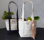 Personalized Mini Canvas Tote Bag, Shoulder Bag