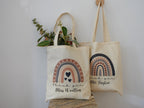 BeLettered. Personalised Teacher gift, Custom Cotton Tote Bag