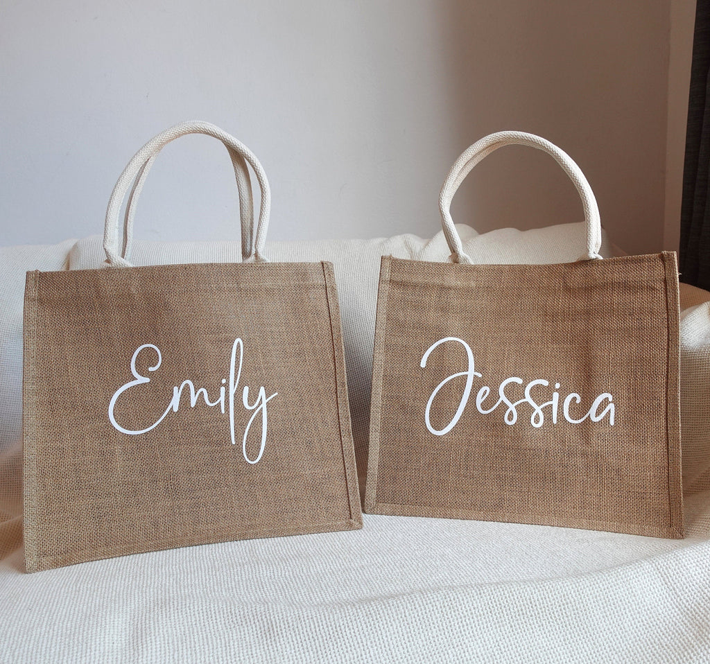 BeLettered. Personalized Jute  Bag