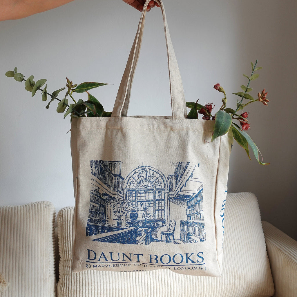 Books Canvas Tote Bag, Book Lover Library Bag
