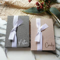 Personalized Fabric  Journal, 5"x7" Notebook