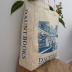 Books Canvas Tote Bag, Book Lover Library Bag
