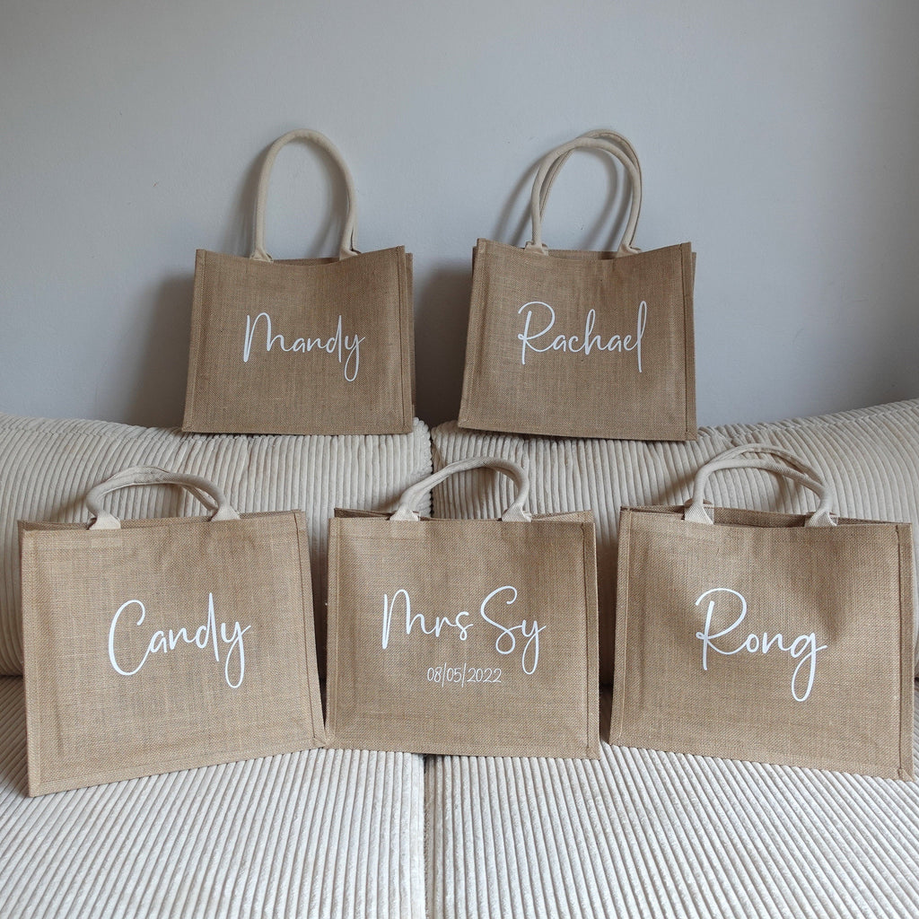 BeLettered. Personalized Jute  Bag