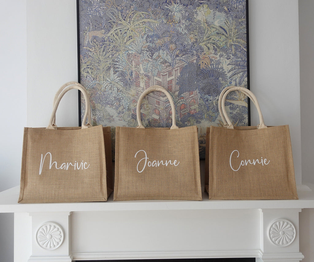 BeLettered. Personalized Jute  Bag