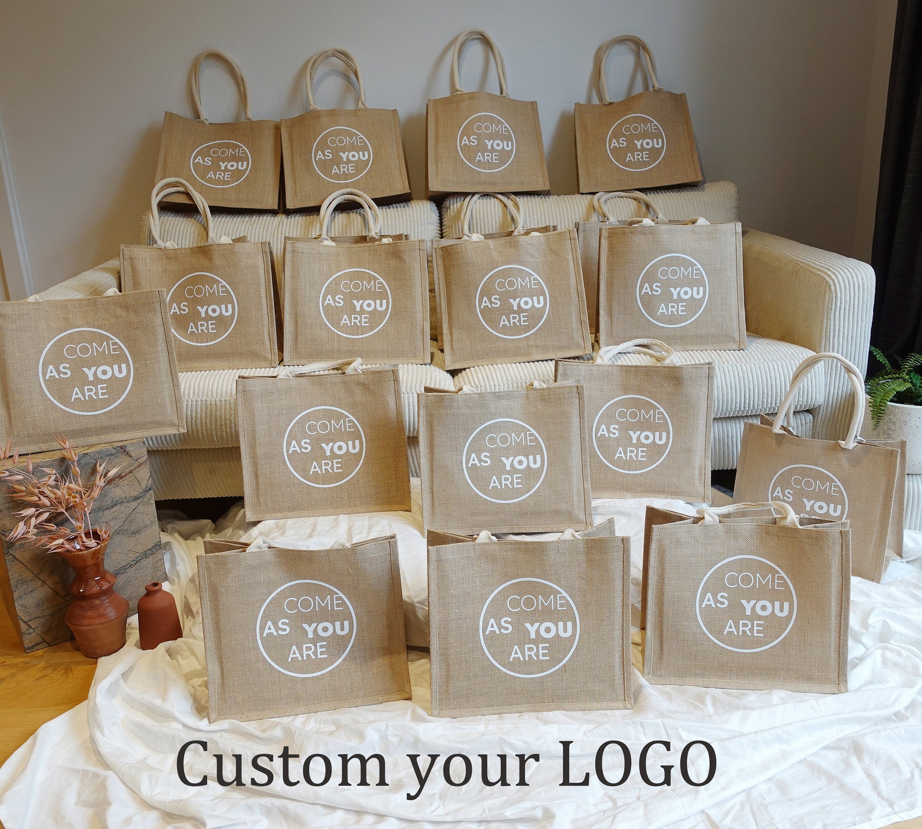 BeLettered. Personalized Jute  Bag
