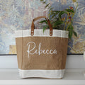 BeLettered. Personalized Jute Bag