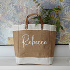 BeLettered. Personalized Jute Bag