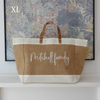 BeLettered. Personalized Jute Bag