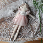 Personalised Flower Girl Proposal Doll, Girl's Name Gift