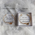 Personalized Tie the Knot  Bracelet