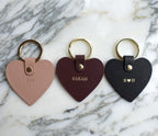 Personalised Heart Keychain