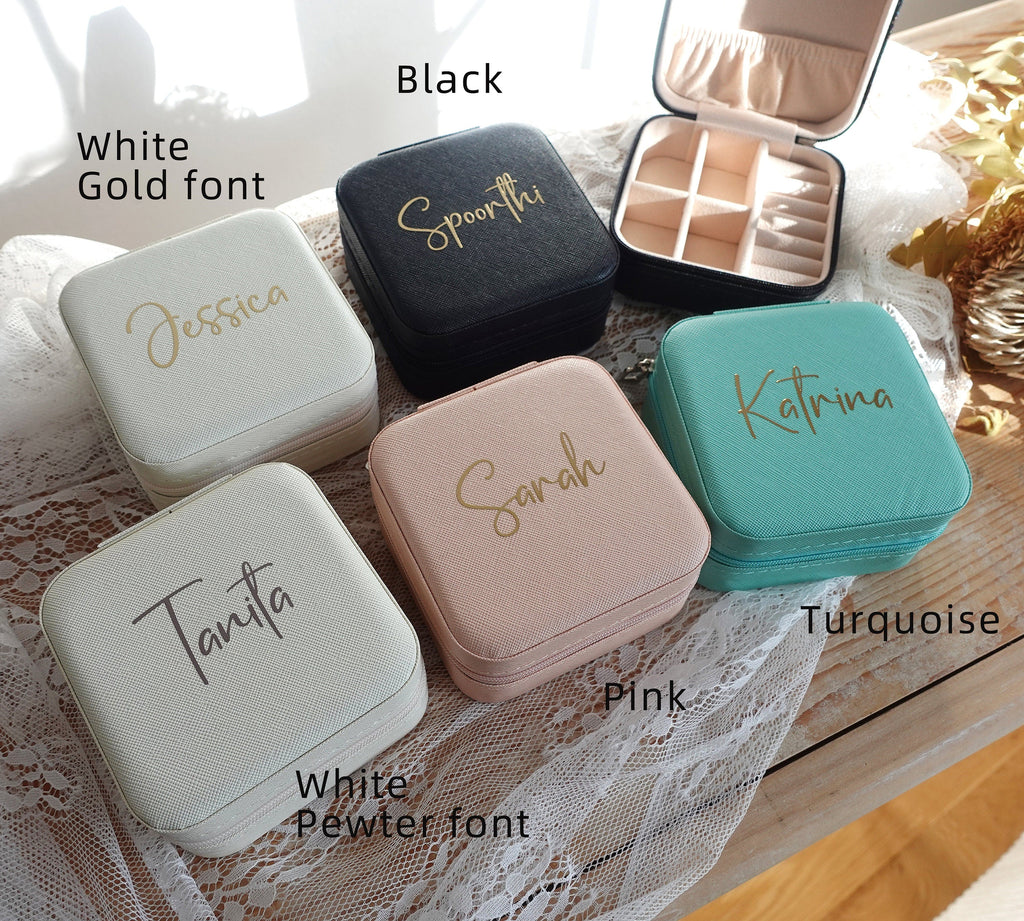 Personalized Jewelry Boxes