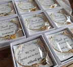 Personalized Tie the Knot  Bracelet