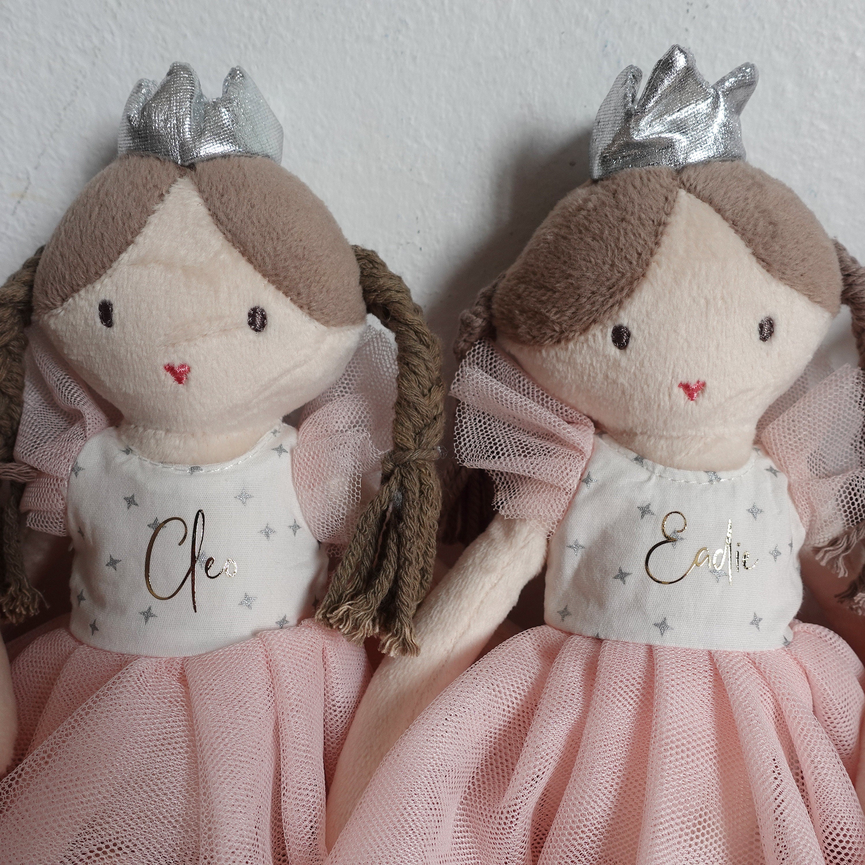 Personalised Flower Girl Proposal Doll, Girl's Name Gift