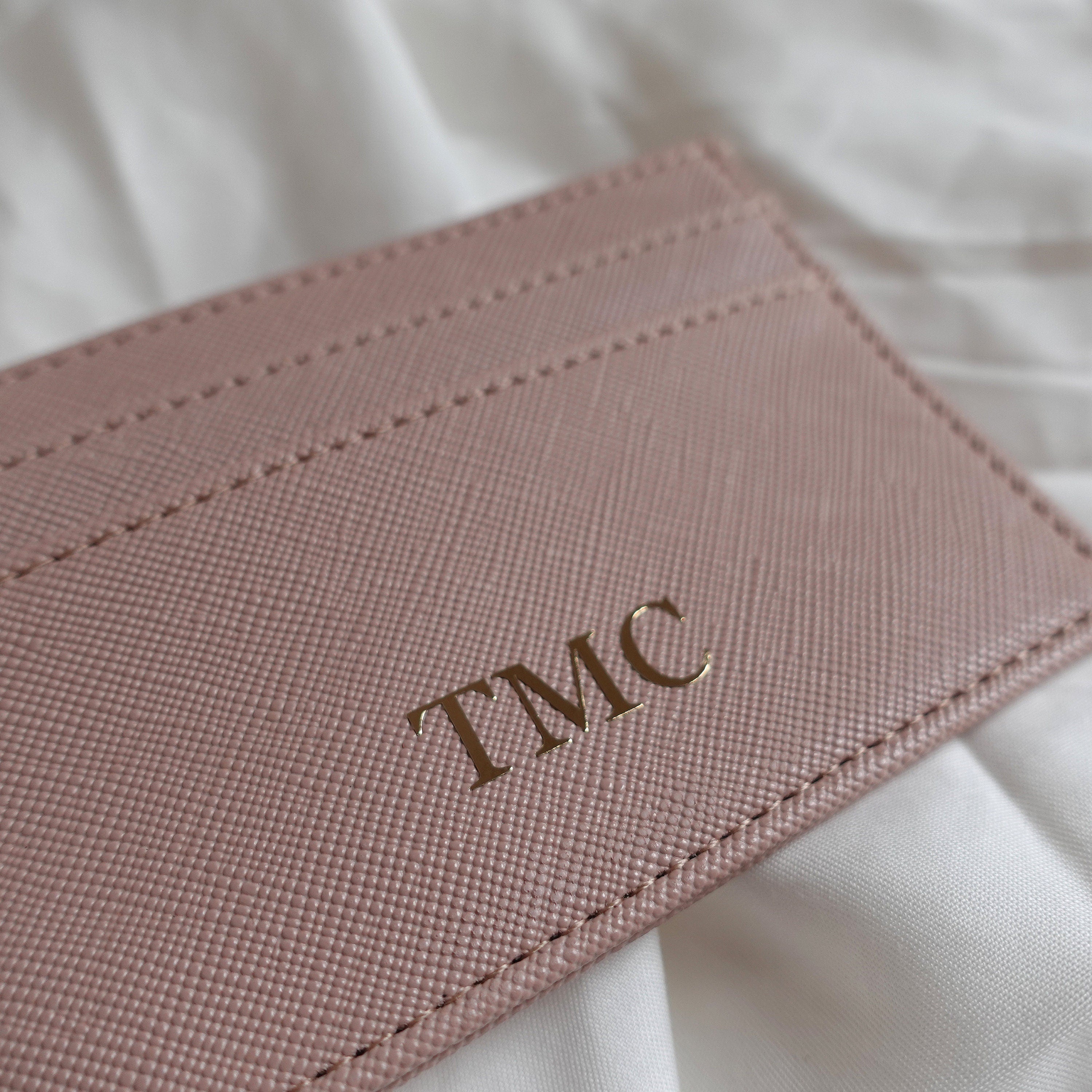 BeLettered. Personalised Leather Card Holder, Purse