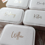 Personalized Jewelry Boxes
