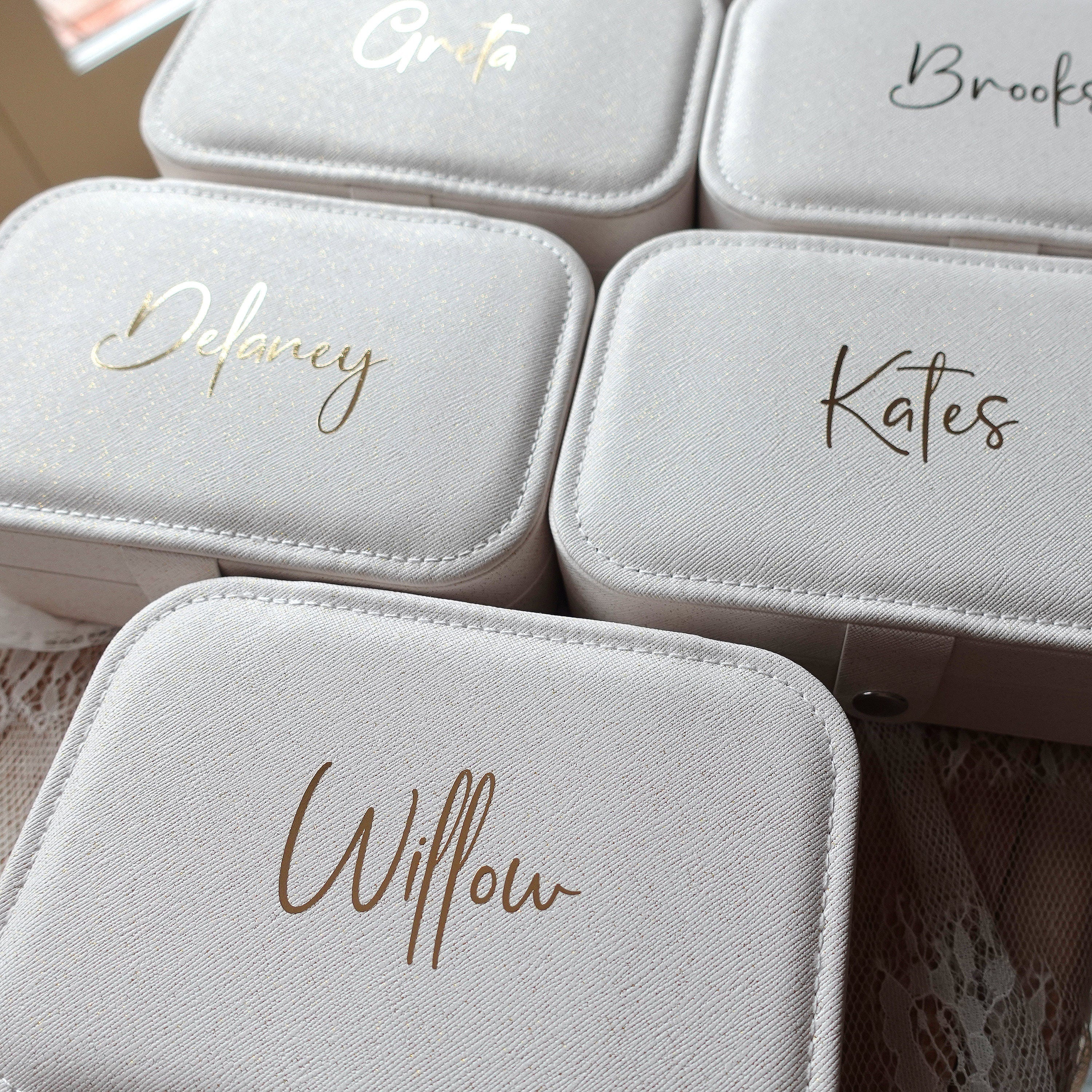 Personalized Jewelry Boxes