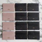BeLettered. Personalised Leather Card Holder, Purse
