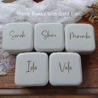 Personalized Jewelry Boxes