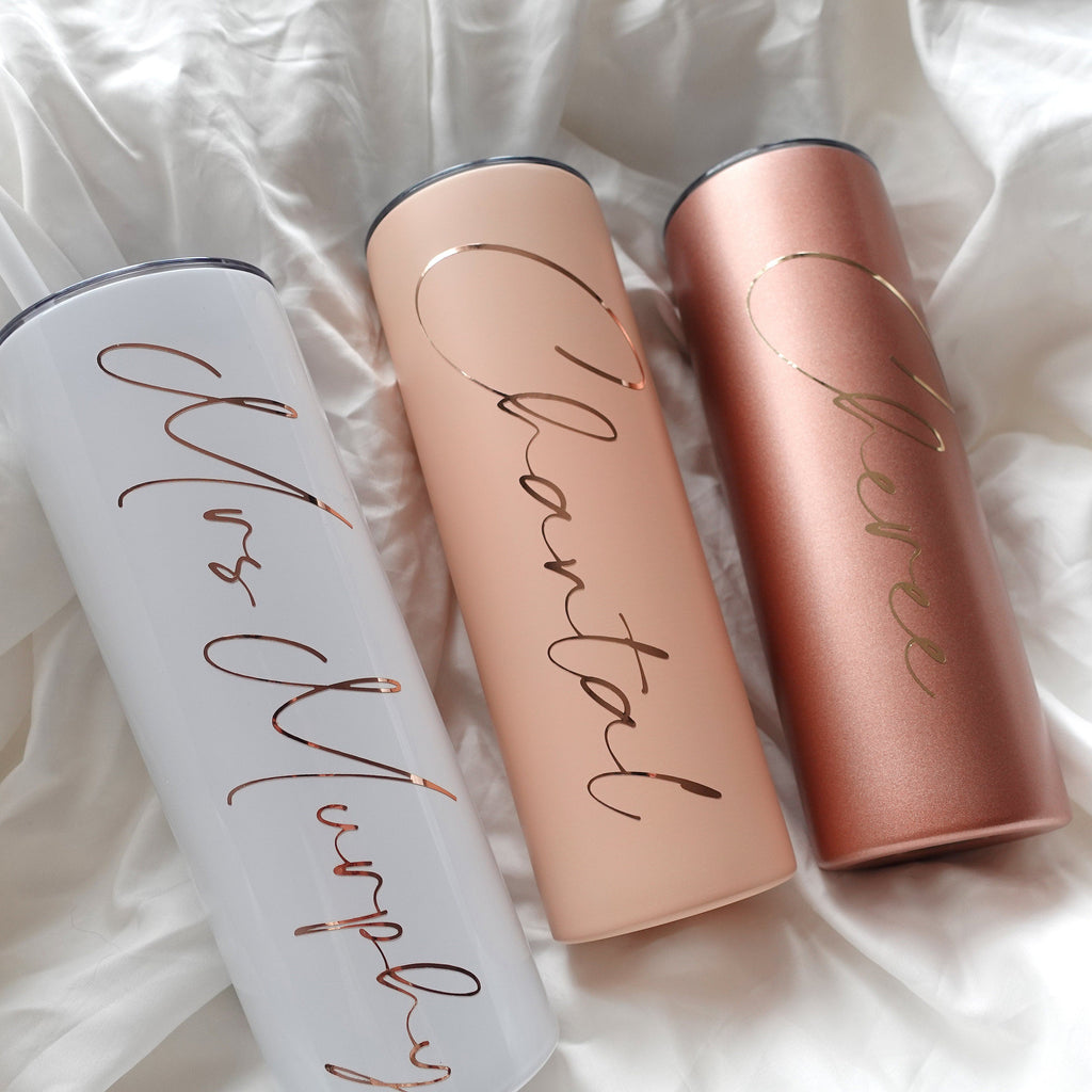 20oz Personalised Skinny Tumbler, Water Bottle