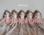 Personalised Flower Girl Proposal Doll, Girl's Name Gift