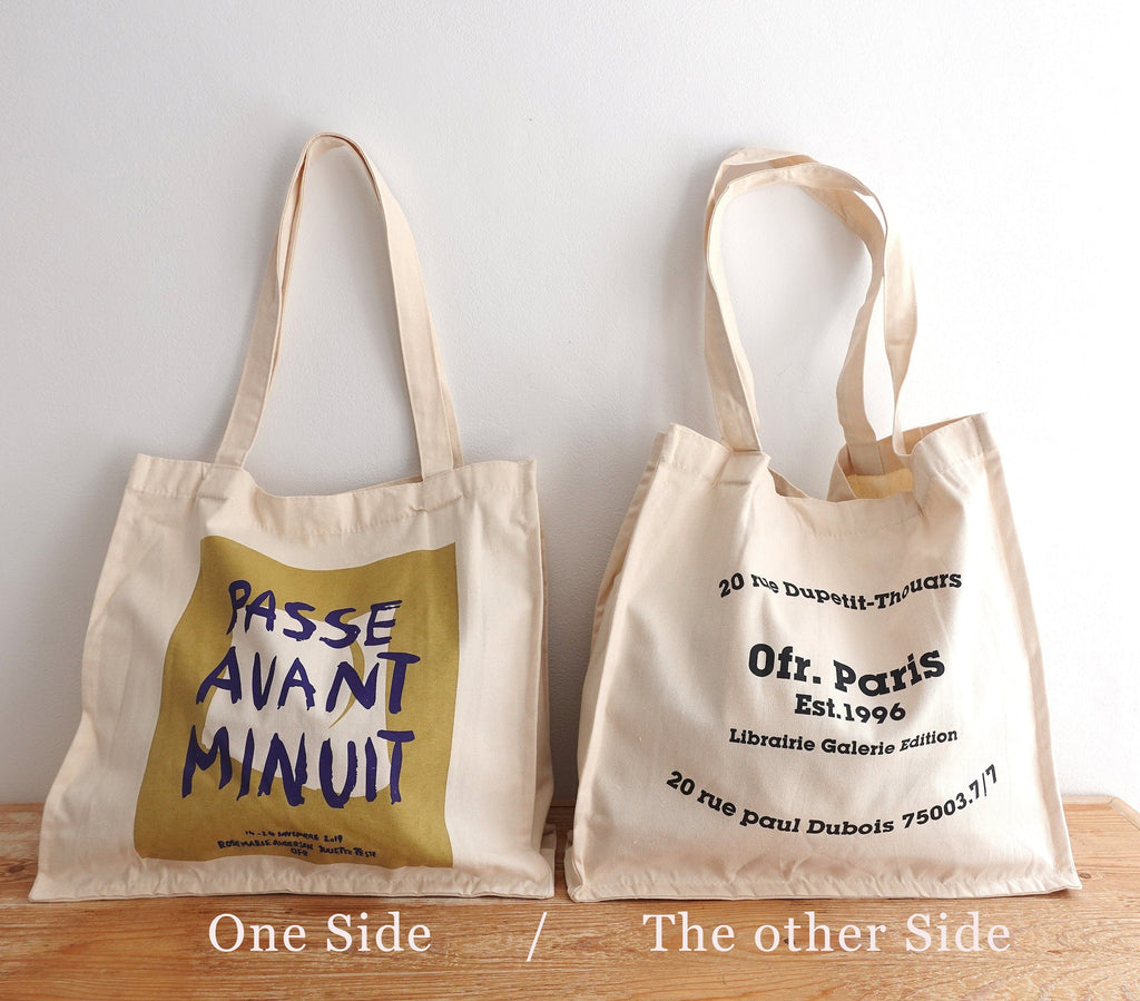 Double sided Cotton Tote Bag