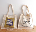 Double sided Cotton Tote Bag