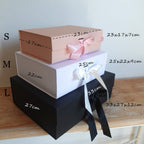 MAGNETIC Luxury Personalised Gift Box with Ribbon