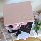MAGNETIC Luxury Personalised Gift Box with Ribbon
