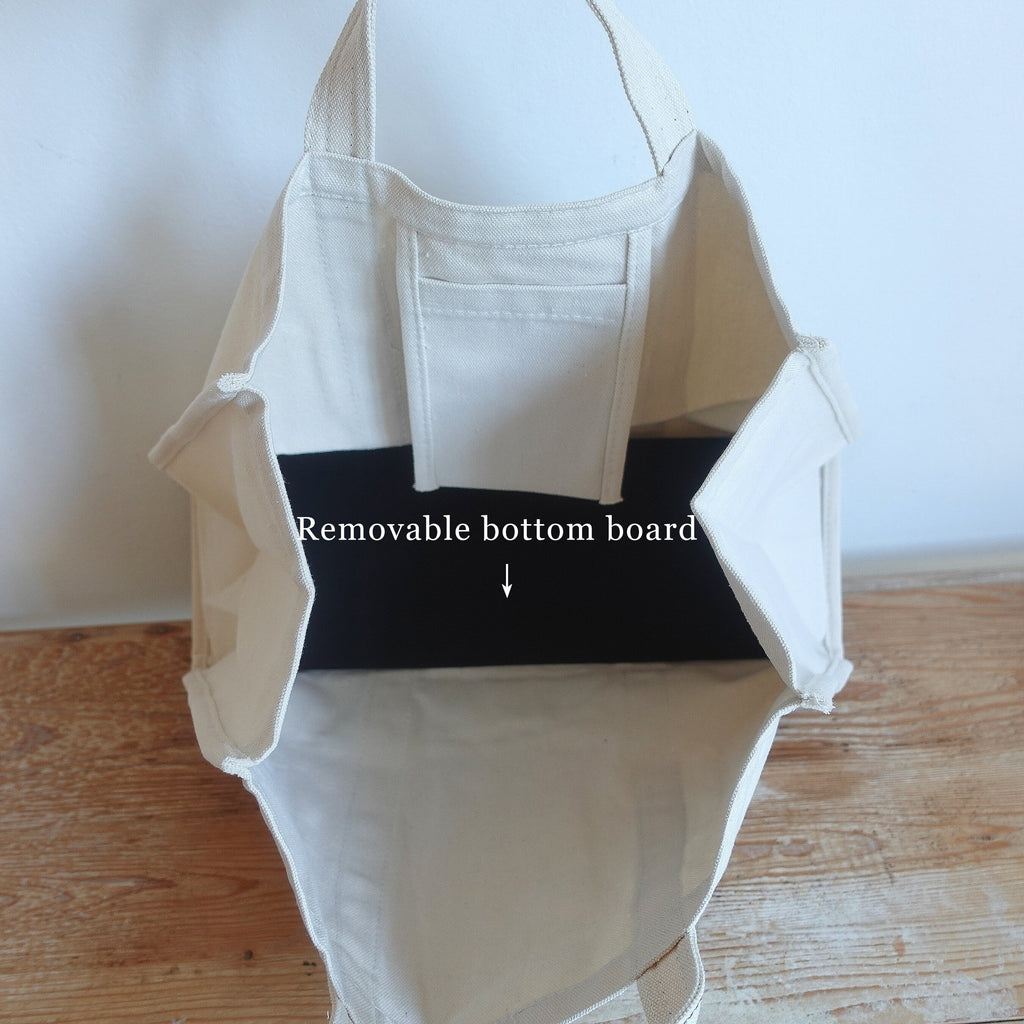 BeLettered. Personalized Canvas Tote Bag