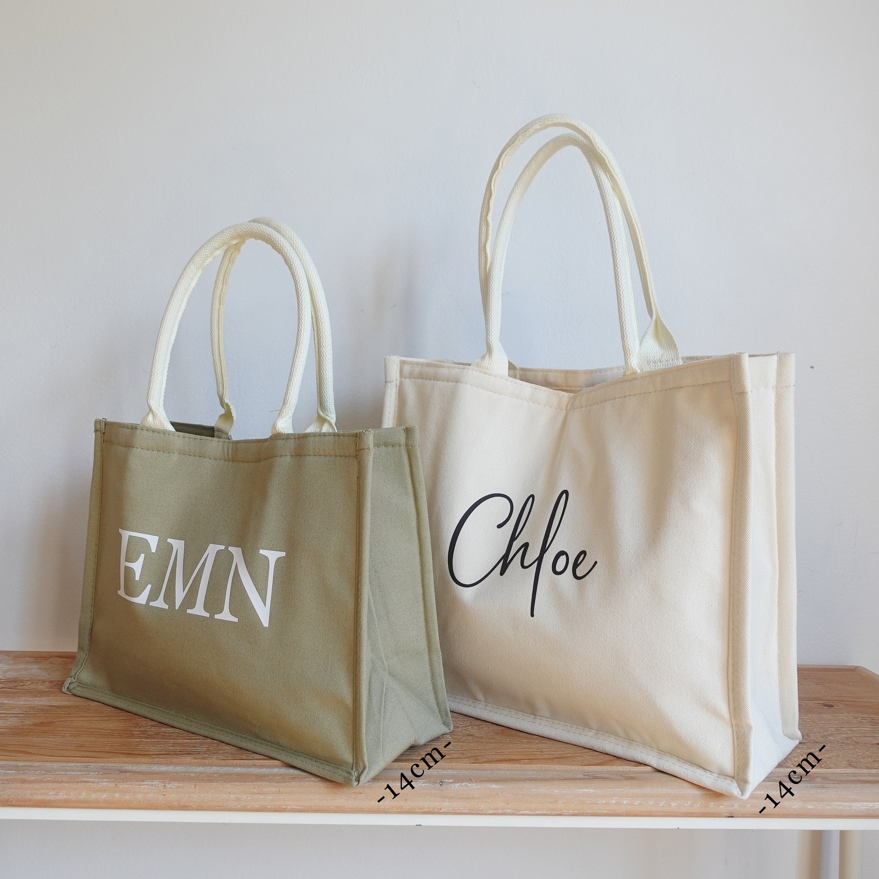 Personalised Tote Bag, A4 Bag, Canvas Bag