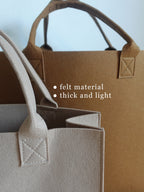 Premium Felt Tote Bag，Personalized Bag