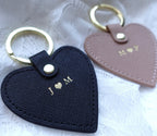 Personalised Heart Keychain