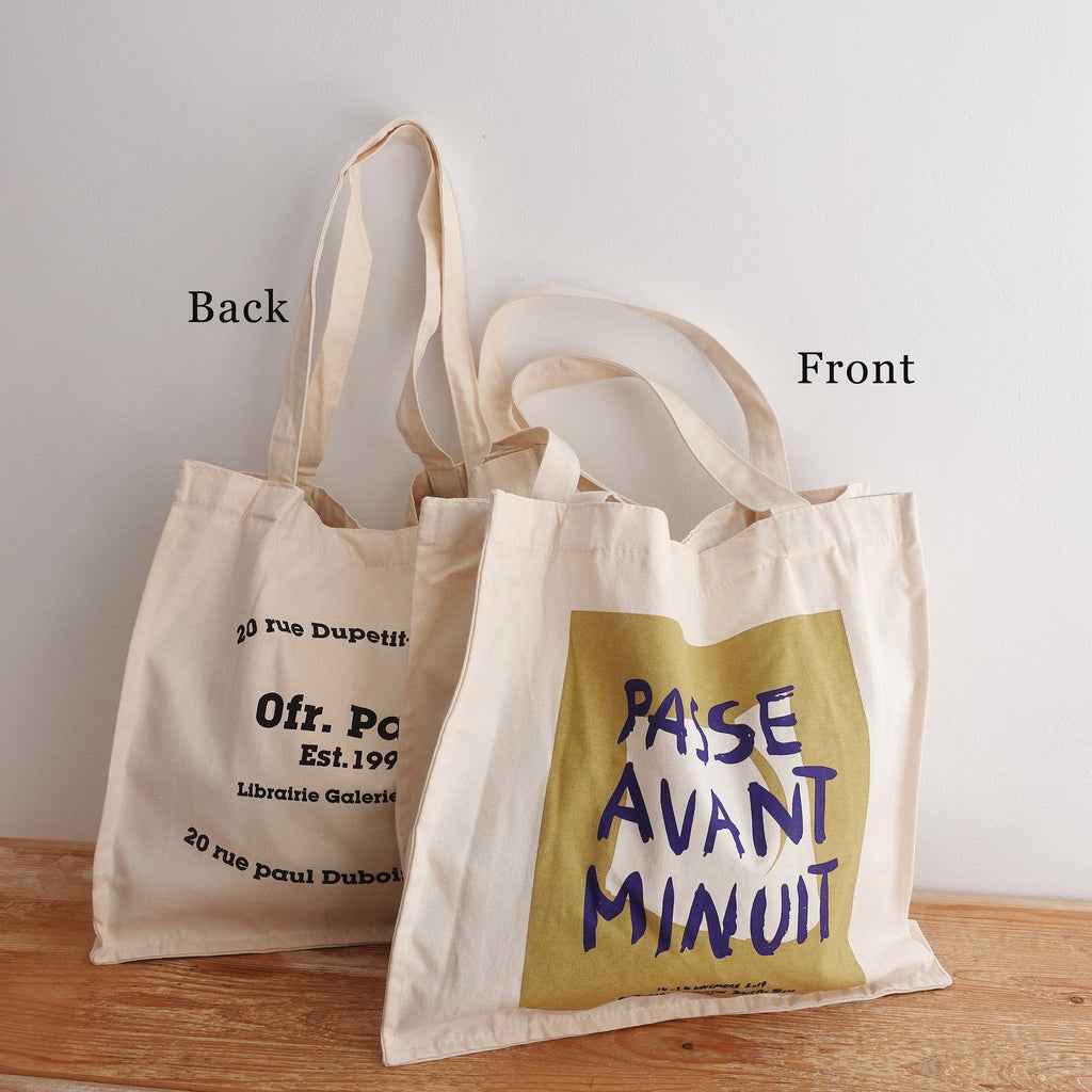 Double sided Cotton Tote Bag