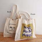 Double sided Cotton Tote Bag