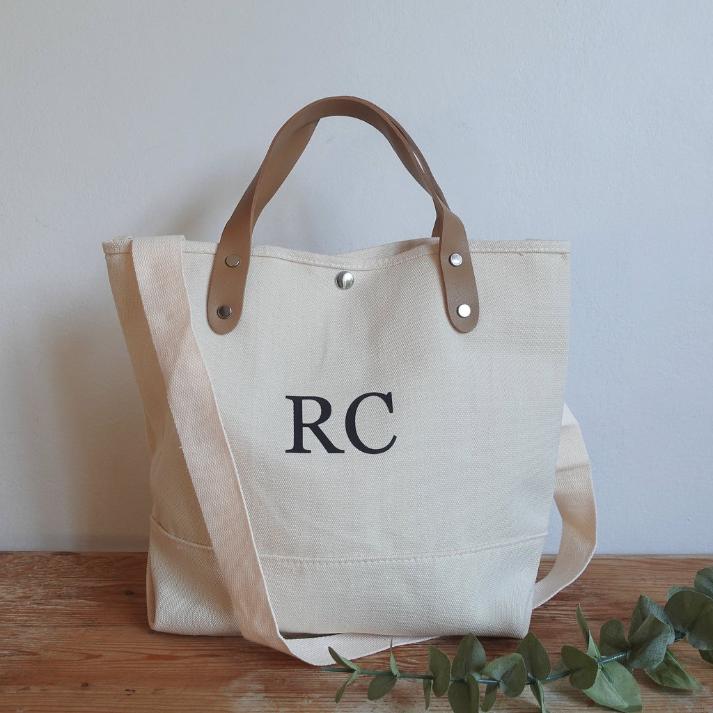 BeLettered. Personalized Canvas Crossbody Bag