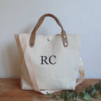 BeLettered. Personalized Canvas Crossbody Bag