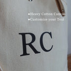 BeLettered. Personalized Canvas Crossbody Bag