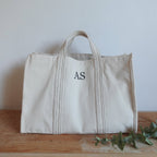 BeLettered. Personalized Canvas Tote Bag