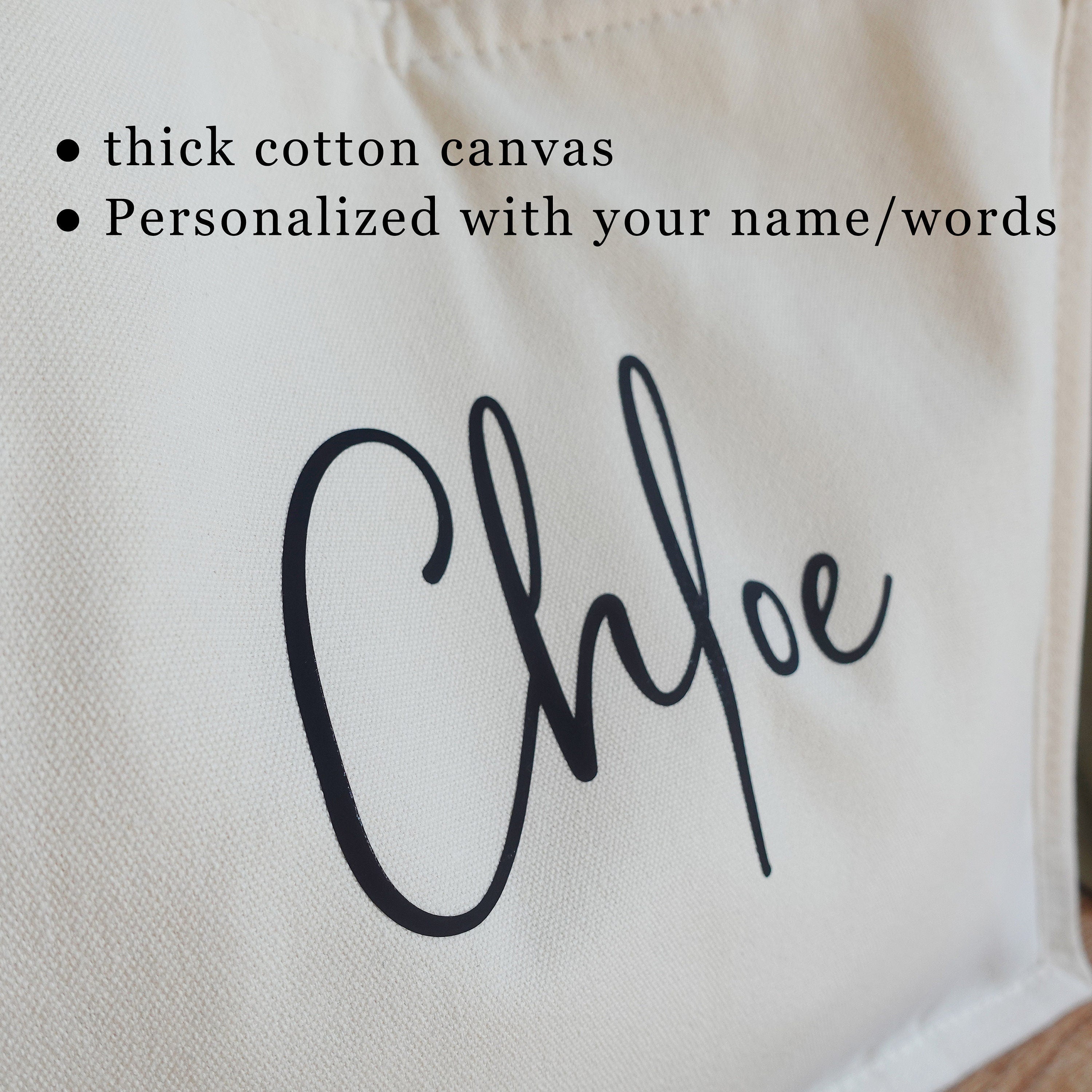 Personalised Tote Bag, A4 Bag, Canvas Bag