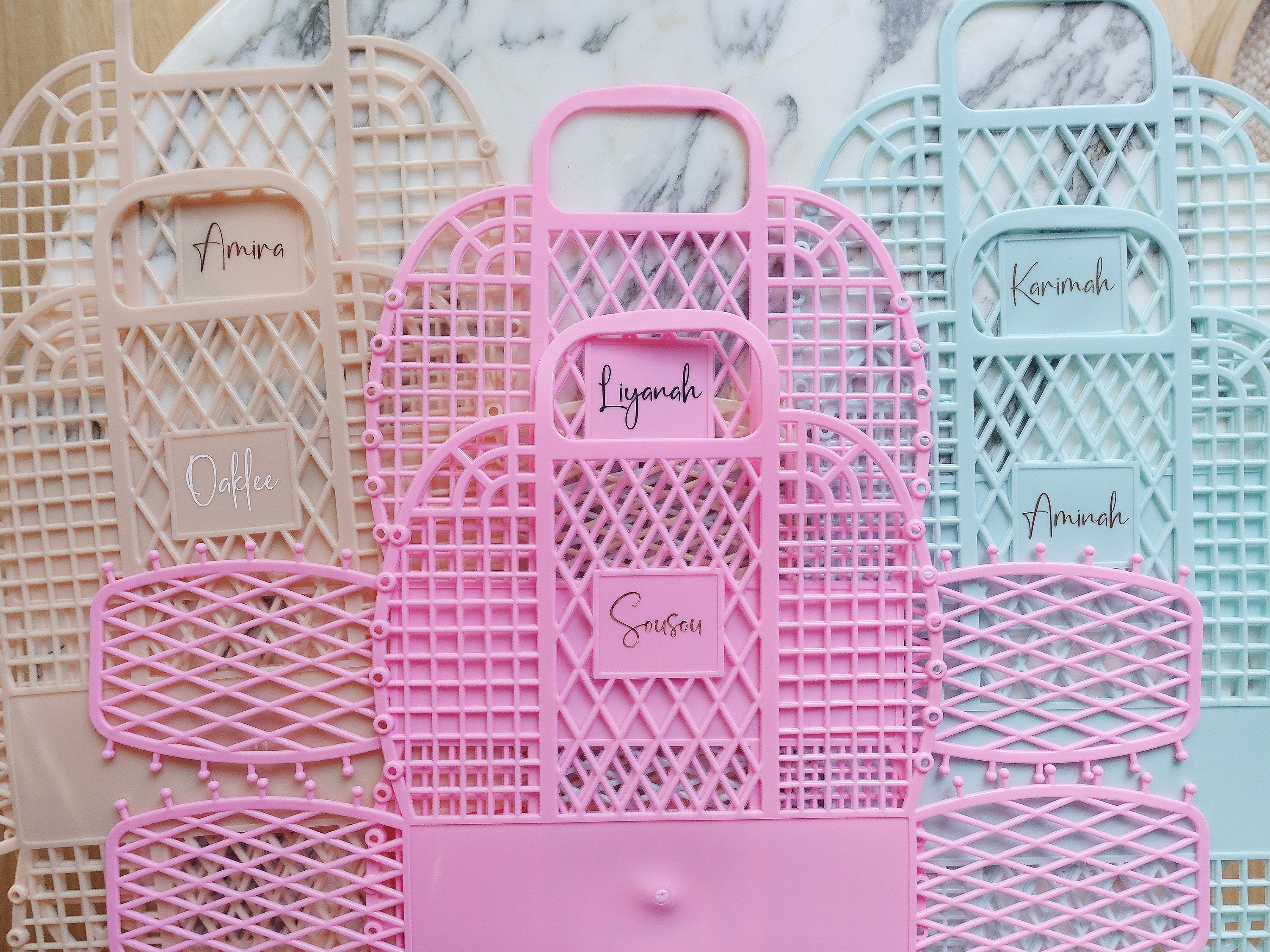 Personalized Jelly Bag, Gift Basket