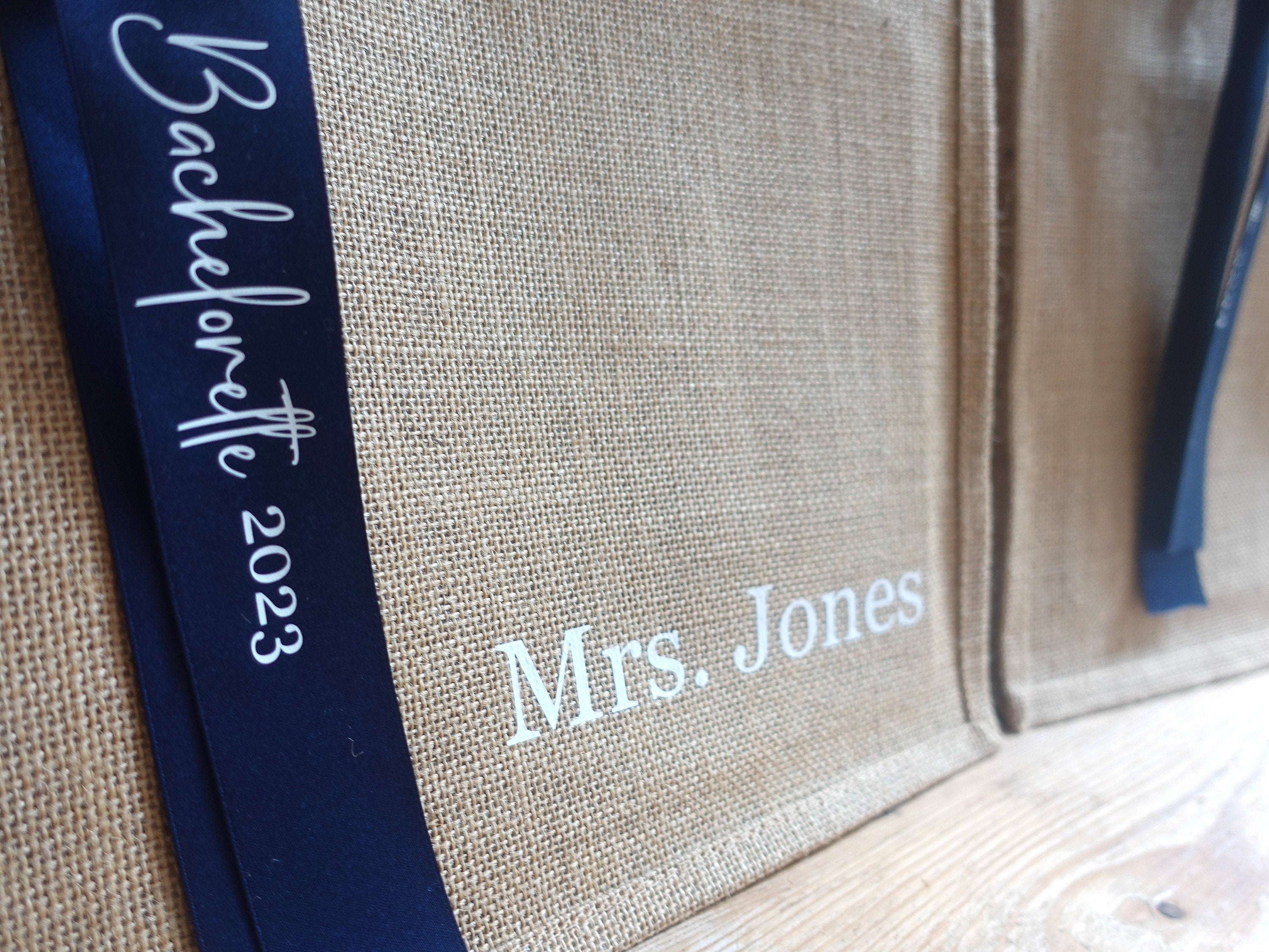 Personalised Monogram Tote Bag