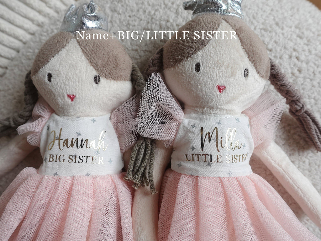 Personalised Flower Girl Proposal Doll, Girl's Name Gift